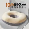 Cojín de Asiento, Cojín para Silla, Cojín de Belleza para Cadera, Cojín de Oficina para Sentarse Prolongadamente, Alivio de Presión para Mujeres Embarazadas, Cojín con Corte Lateral para Coxis, Cojín de Espuma con Memoria para Coxis de Coche, Cojín Redondo