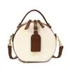 Bolsa Transversal com Design Único, Nova Bolsa Redonda Pequena 2026, Bolsa de Mão Feminina de Luxo, Bolsa da Moda para o Dia a Dia da Mulher
