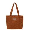 Invierno Nuevo Bolso de Terciopelo para Mujer 2024 Simple a la Moda Gran Capacidad Artístico para Ir al Trabajo Mano Hombro Tote