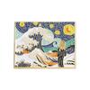 Broche Creativo Nuevo Producto Pintura al Óleo de Van Gogh Noche Estrellada Versión de Dibujos Animados Pin Versátil Accesorio para Ropa y Bolsos