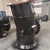 Casa de Bombeamento Central Subterrânea de Mina de Carvão e Poço de Absorção de Água Possuem Tubulações de Drenagem Equipadas com Válvulas Gaveta de Distribuição de Água de Mineração Bem Vedadas e com Longa Vida Útil