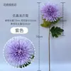 Crisantemo de garra de dragón de una sola rama de alta calidad, crisantemo de garra de cangrejo, flor artificial para el hogar, sala de estar, jarrón decorativo, flor de seda, comercio exterior transfronterizo