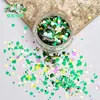 Pó de Glitter Popular para Nail Art da Amazon Maquiagem de Palco Flash Iluminador Corporal Joias para Unhas Atacado Alto Brilho