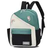 Primavera 2023 nueva mochila escolar de jardín de infantes de color de contraste grande, mediana y pequeña linda caricatura mochila para niños pequeños