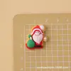 Accesorios de resina para Navidad, pegatinas de color crema para fundas de teléfono DIY, pasadores para el pelo, diademas, llaveros, pendientes, colgantes y decoraciones para zapatillas