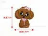En Stock Dibujos Animados Autoadhesivos Bordados Lindo Perrito Funda para Teléfono Juguete Zapato Sombrero Caja de Almacenamiento Parche Decorativo Pegatinas