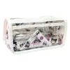 Estuche para Lápices de Gran Capacidad Multicapa Kt Cat de Alta Apariencia Personalizado de Fábrica Transparente Portátil Lindo Papelería Ins Estuche para Lápices
