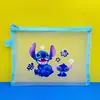 Bolsa de Armazenamento Zootopia A5 Bolsa de Maquiagem de Rede Desenho Animado Transparente Bolsa para Documentos e Papelaria Desenho Animado