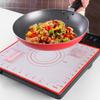 Leton pad protector de silicona para estufa de inducción pad de silicona aislante para el hogar pad para microondas pad de silicona para la parte superior del horno pad de silicona para amasar