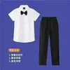 Camisas para Hombre, Camisas Blancas para Mujer, Ropa de Rendimiento para Niños de Primavera y Otoño de Manga Larga y Corta Tallas Mediana y Grande, Uniformes Escolares, Exámenes de Piano
