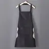 Delantales Personalizados para One Piece, Cocina del Hogar, de Aspecto Elegante, Overoles Impermeables y a Prueba de Aceite, Ropa de Trabajo, Delantales Resistentes a las Manchas para las Tareas del Hogar
