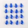 Atacado 11*16mm Folha de Bordo Furo Único Pingente de Vidro Cristalino Acessórios de Joias para Roupas Acessórios de Colar Brincos em Estoque