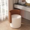 Luz de Lujo de Dormitorio Taburete de Maquillaje de Alta Gama Dormitorio Principal Taburete de Tocador Silla Simple con Respaldo Taburete para Tocador Silla de Maquillaje para el Hogar