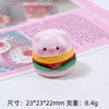 Stereo Piggy Burger Comida Brincar Desenho Animado Feito À Mão DIY Bonito Pequenos Enfeites Jóias Acessórios Creme Cola Resina Acessórios