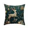 Fundas de Almohada Serie Navideña de Amazon, Cojines de Sofá Estampados de Lino, Fundas de Almohada, Soporte para Personalización con Tu Propio Diseño