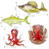 Brinquedos de Pesca em Atacado Playground de Jardim de Infância Ímã Peixe de Plástico Tridimensional Dupla Face Brinquedos de Pesca para Crianças