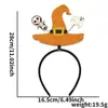 Diadema Divertida de Dibujos Animados para Halloween Accesorios para el Cabello Decoraciones para Fiesta Temática del Festival de Fantasmas Diadema de Murciélago Araña Hebilla para la Cabeza