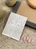 Serie de Pegatinas para Uñas con Encaje Francés, Moño de Encaje Simple y Versátil con Adhesivo Trasero, Calcomanías Decorativas para Uñas al por Mayor