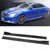 Modificación Universal de Faldón Lateral para Coche Sedán, Tira Anticolisión, Tira Protectora de Faldón Lateral, Spoiler Lateral, Contorno de Faldón Lateral, Decoración Anticolisión