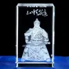 Artesanías de Cristal Yue Fei Como Cristal Tallado Interior Jingzhong Yue Fei Adornos para el Hogar Recuerdos Turísticos Venta al por Mayor