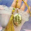 Modelo Nuevo 2026 Colgante de Borla para Buena Suerte en Exámenes, Pluma Wenchang, Recuerdo para Exámenes de Ingreso a Secundaria y Universidad, Amuleto de Bolsa de Buena Suerte