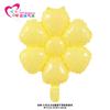 Novo balão de filme de alumínio Daisy coreano para fotos de aniversário de bebê, adereços para fotos, balão de plumeria com flor branca