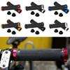 Manillar de Bicicleta Antideslizante Bicicleta de Montaña Piñón Fijo Universal Cubierta de Manillar Aleación de Aluminio Cubierta de Manija Accesorios de Ciclismo Elegante