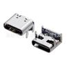 Conector Hembra Horizontal Tipo C 16P Conector Macho de Cuatro Pines para Montaje en Placa Smt Elevado 1.6