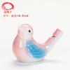 Venta Directa de Fábrica Wholesale Silbato de Cerámica Estilo Nuevo con Cuerda Silbato de Pájaro Acuático Juguetes para Niños Colgante de Ocarina para Zona Escénica Puesto