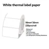 Papel Adhesivo Térmico de Color para Etiquetas, Papel Circular