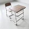 Atacado de Mesa e Cadeira Individuais Pequenas e Médias para Estudantes, Conjunto de Mesa de Estudo para Sala de Aula de Treinamento Escolar e Aula de Reforço