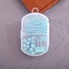 Porta-bilhetes de clipe de papel de cor criativa tachinha combinação três em um combinação de escritório terno de material escolar fofo para estudante