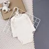 Mameluco Triangular de Manga Larga para Bebé, Traje para Gatear para Todas las Estaciones, Body para Bebé, Ropa de Bebé, Traje Triangular para Gatear
