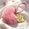 Colgante para teléfono móvil de oro rosa iridiscente 999 puro, símbolo de riqueza, llavero, decoración de bolso, regalo