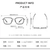 Gafas de Sol de Acetato con Montura Cuadrada de Moda Sh0074 Estilo de Diseñador de Nicho Gafas de Montura Grande para Hombre Venta al por Mayor Fábrica de Shenzhen