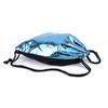 Bolsa de Baloncesto Plateada de PU de Moda con Cordón, Bolsas Personalizables para Todas las Categorías, Personalización de Logotipo, Comercio Nacional y Extranjero OEM, Procesamiento de Marca Privada