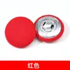 Botones Redondos de Tela Colorida Hechos a Mano con Forma de Hongo y Base de Aluminio para Suéteres y Ropa Infantil