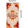 Serie de cortinas de puerta y telas colgantes temáticas de temporada de Temu transfronterizas, con impresiones de alta definición de colibríes, abejas y decoraciones de Acción de Gracias