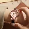 Reloj de Examen Vintage para Mujer, Estilo Estudiante, Alto Valor Estético, Lujo Ligero, Estilo Británico, Esfera Pequeña, Reloj de Cuarzo para Mujer