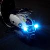 Luz de avión motocicleta control remoto luz de advertencia lámpara flash cableado libre flash inducción de vibración luz de advertencia