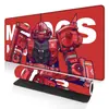 Mouse Pad Grande de Jogo Gundam Desenho Animado para Meninos Borda Travada Tapete de Mesa Antiderrapante Borracha Mouse Pad Resistente à Sujeira Borracha Natural