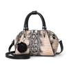Bolso de Mujer PU de Moda con Patrón de Serpiente, Crossbody Simple de un Solo Hombro de Gran Capacidad, Comercio Exterior Transfronterizo, Dropshipping
