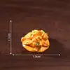 Cena de Jantar de Ano Novo Chinês em Miniatura: Figura Criativa e Realista de Peixe em Conserva, Acessórios de Decoração DIY