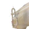 Cadena para teléfono móvil con colgante de perla y estrella, con cordón universal CCD para cámara.