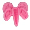 Orejas de Estilo Nuevo, Ojos, Cuernos de Animal, Molde de Silicona para Chocolate de Unicornio, Decoración de Relleno Líquido para Fondant, Venta al por Mayor en Stock