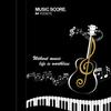 Carpeta Transparente A4 para Partituras Musicales Estudiante Carpeta Musical de Hojas Sueltas Papel Pentagramado Libro de Música Carpeta para Partituras de Piano 80 Páginas Carpeta de Documentos