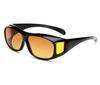 Gafas de sol Gafas de visión nocturna Gafas de montar al aire libre para hombres Joyas Gafas de miopía A prueba de viento A prueba de arena Protección ocular Especialidad de conducción