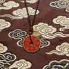 Collar Colgante Moneda Espíritu de la Montaña Estilo Étnico Chino Decoración Accesorio Metálico Regalo para Hombres y Mujeres Venta al por Mayor desde Fabricante