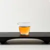 Jarra de Vidro Borossilicato Transparente para Compartilhar Chá, Resistente ao Calor, Conjunto de Chá Kung Fu, Caneca Estética para Compartilhar Chá, Recipiente para Compartilhar Chá