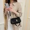 Bolso de Axila para Mujer 2026 Otoño Nuevo Tendencia Estilo Coreano Versátil Diseño de Nicho Hebilla de Cierre Hombro Único de Mano Pequeño con Asa Superior